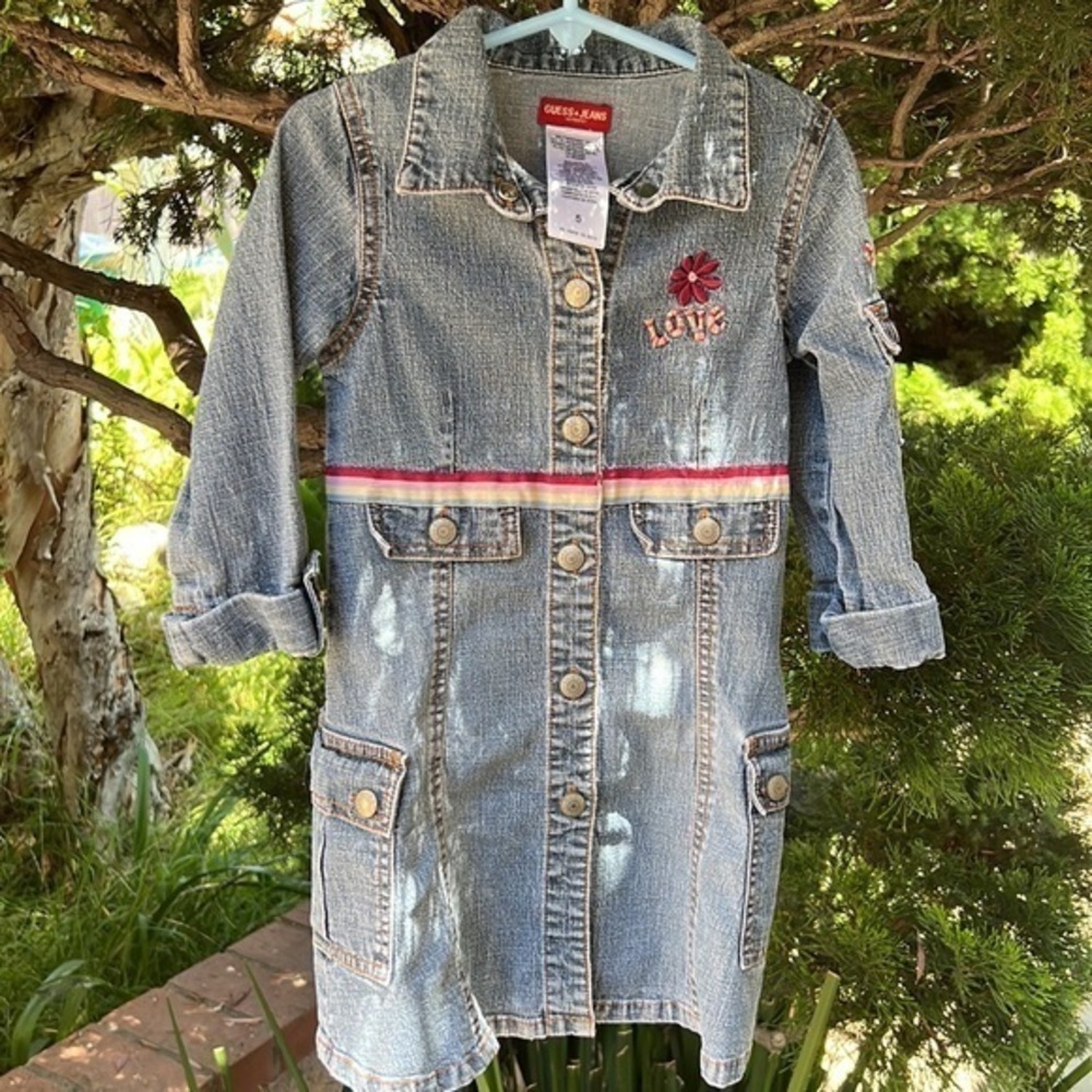 Bundle girls vintage dresses size 5 & 6‎ Guess/Calvin Klein - Picture 6 of 9